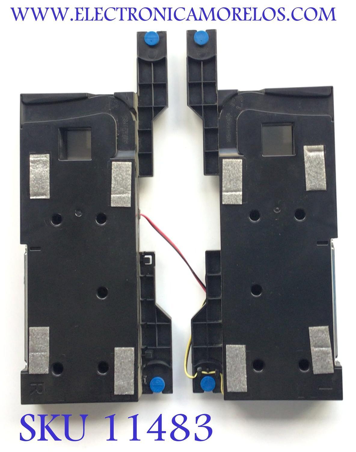 KIT DE BOCINAS PARA TV SAMSUNG ( 2 PZ ) / NUMERO DE PARTE BN96-35008A / A17J24HA11 / 6Ω 10W / BN963558A / 35008A / PANEL CY-WK055HGLV4H / UN55MU6490FXZA FA01